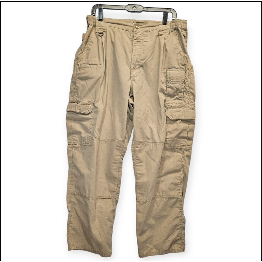 5.11 Tactical Brown Cargo Pants Durable Utility Design
